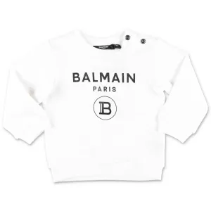 Balmain Kids Logo Printed Sweatshirt
