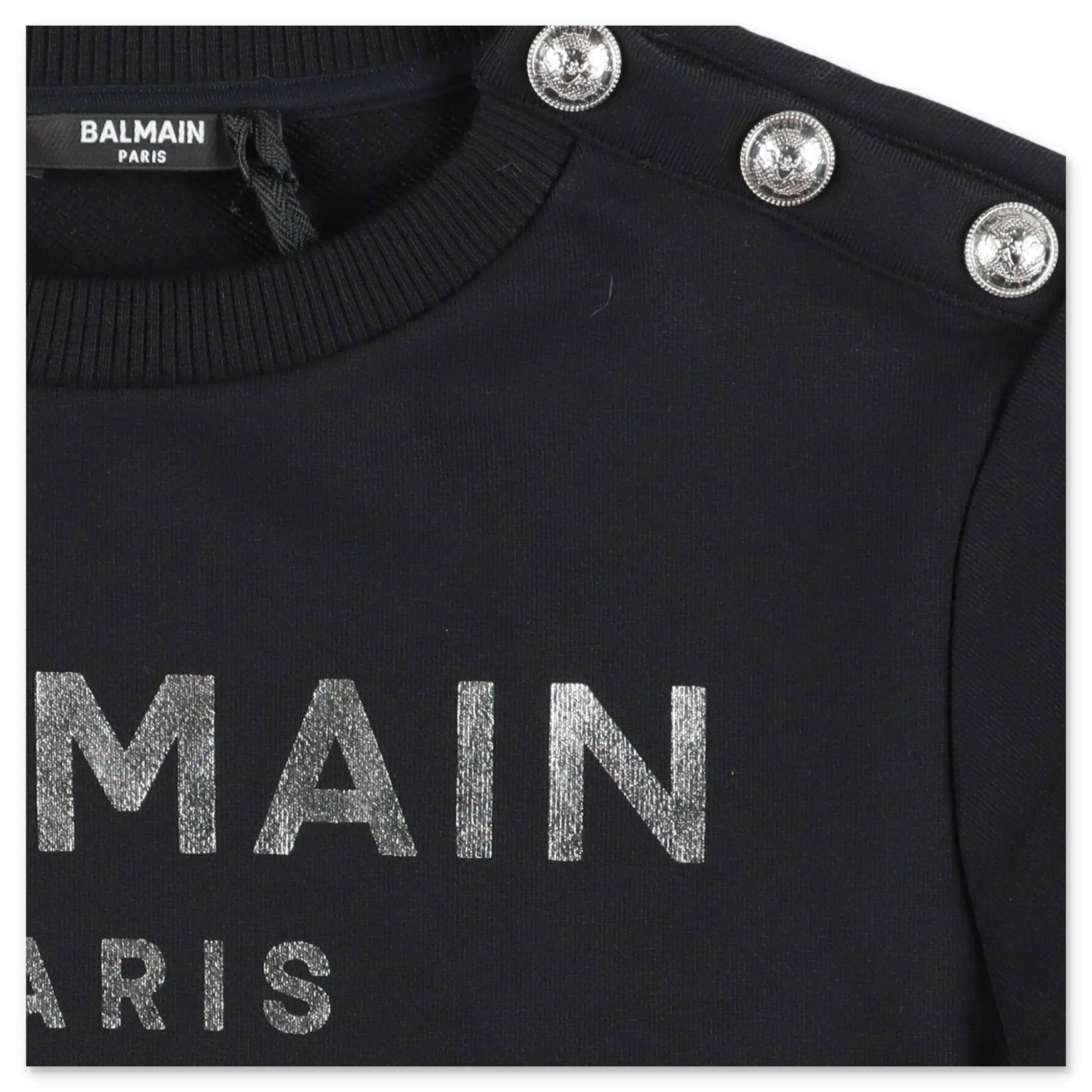 Balmain Kids Logo Printed Sweatshirt