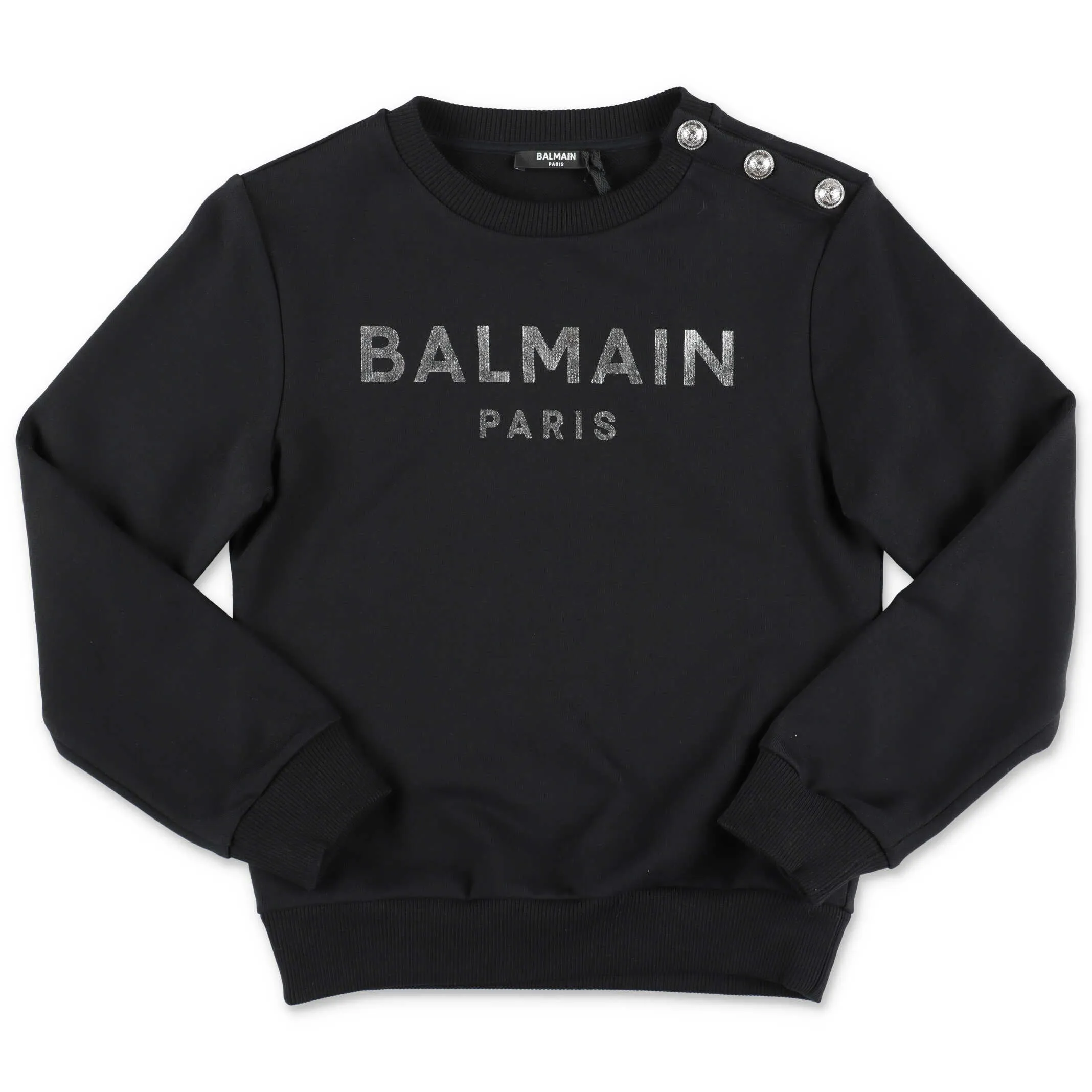 Balmain Kids Logo Printed Sweatshirt