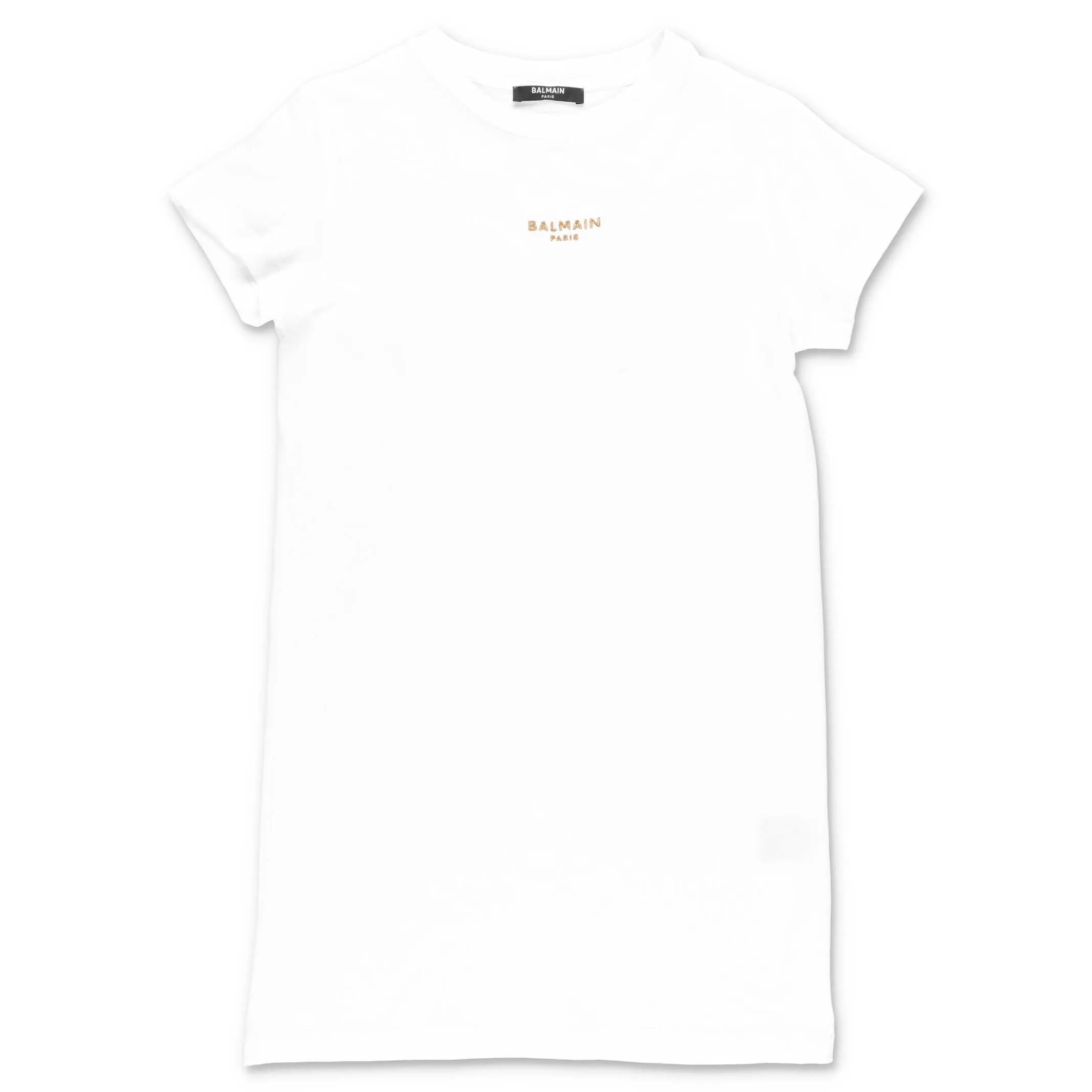 Balmain Kids Logo Printed T-Shirt Dress