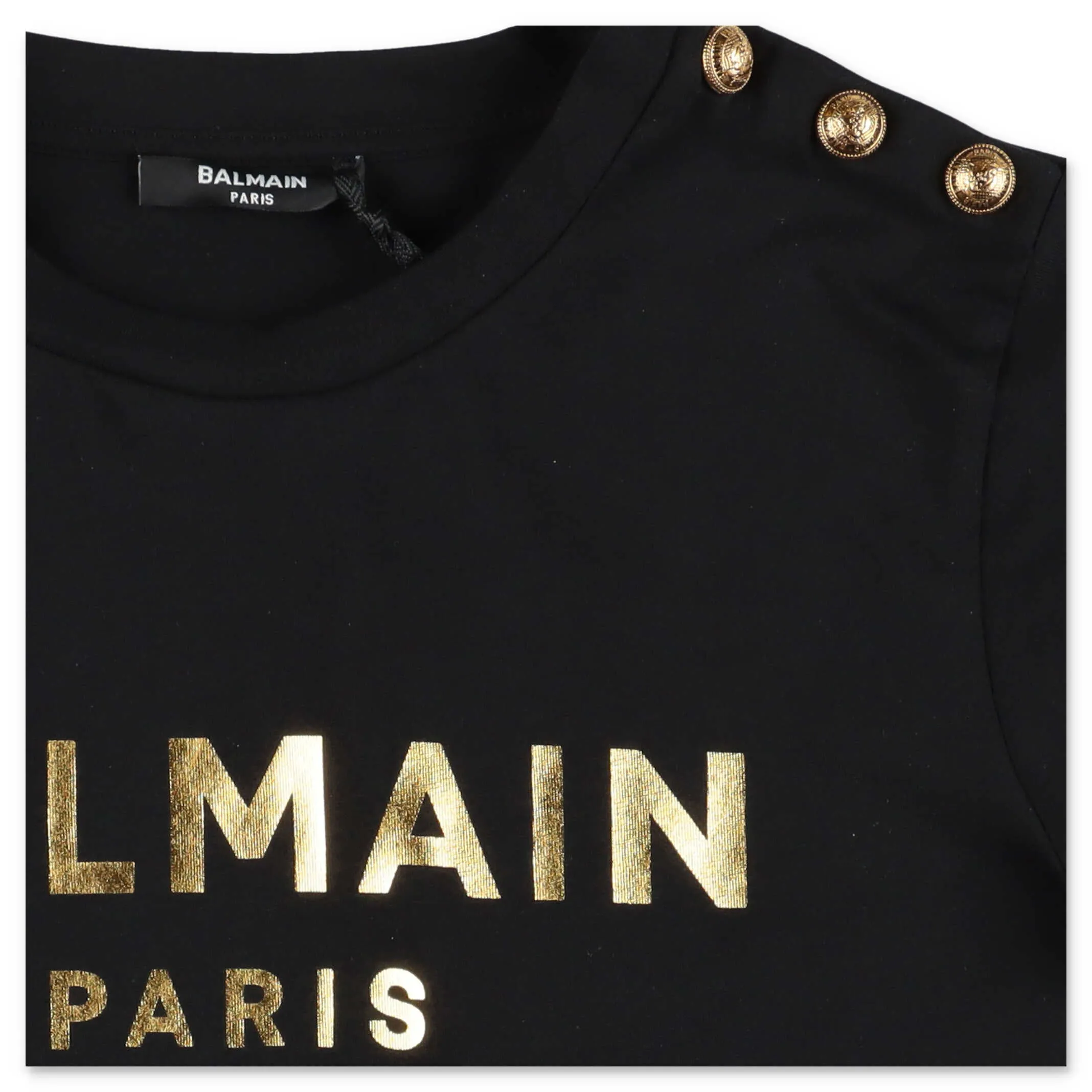 Balmain Kids Logo Printed T-Shirt