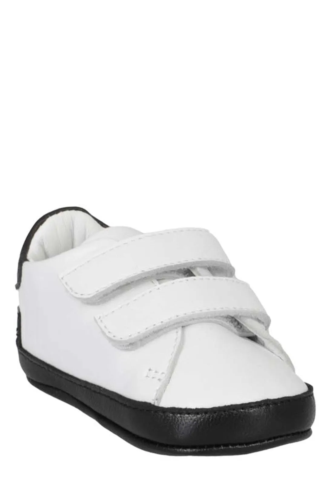 Balmain Kids Logo Printed Touch-Strap Sneakers