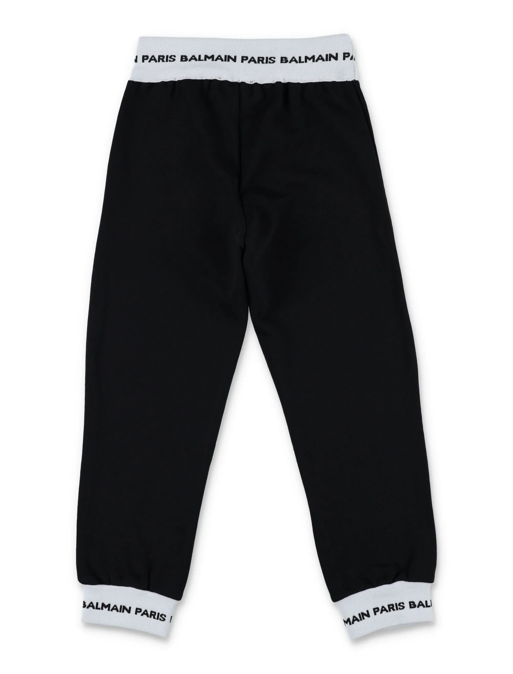Balmain Kids Logo Tape Track Pants