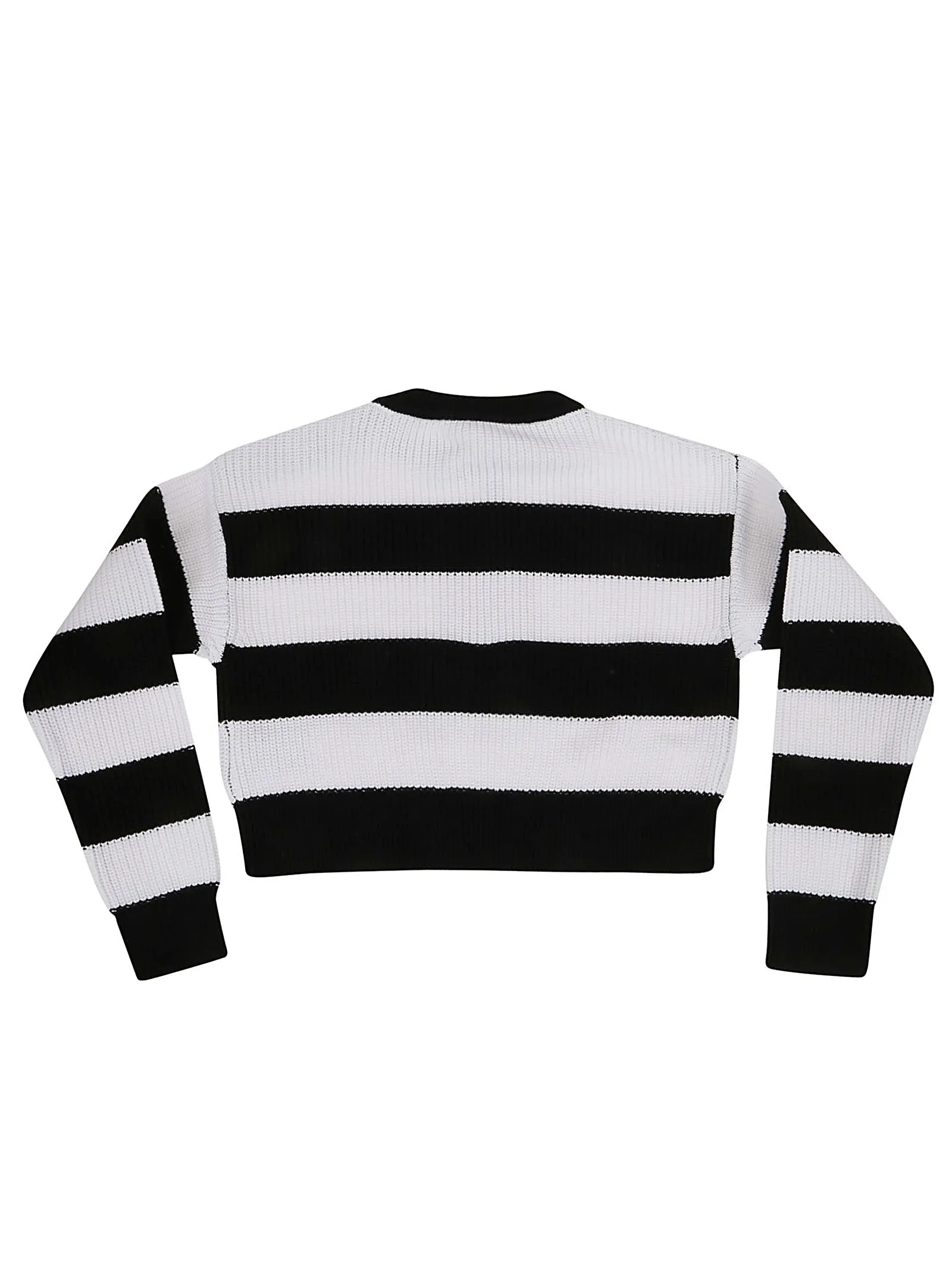 Balmain Kids Striped Knit Jumper