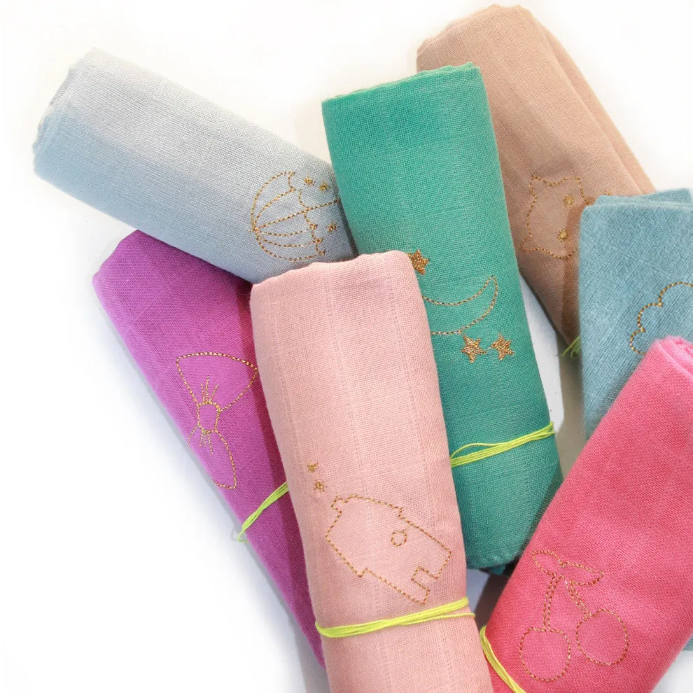 Barnabe Gris Souris Muslin