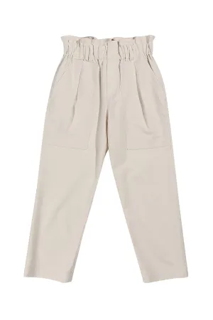 Brunello Cucinelli Kids Gathered Waistband Pants