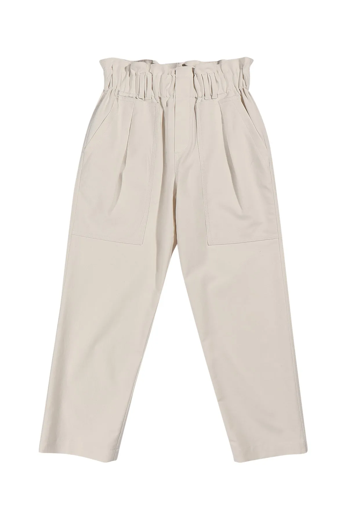 Brunello Cucinelli Kids Gathered Waistband Pants