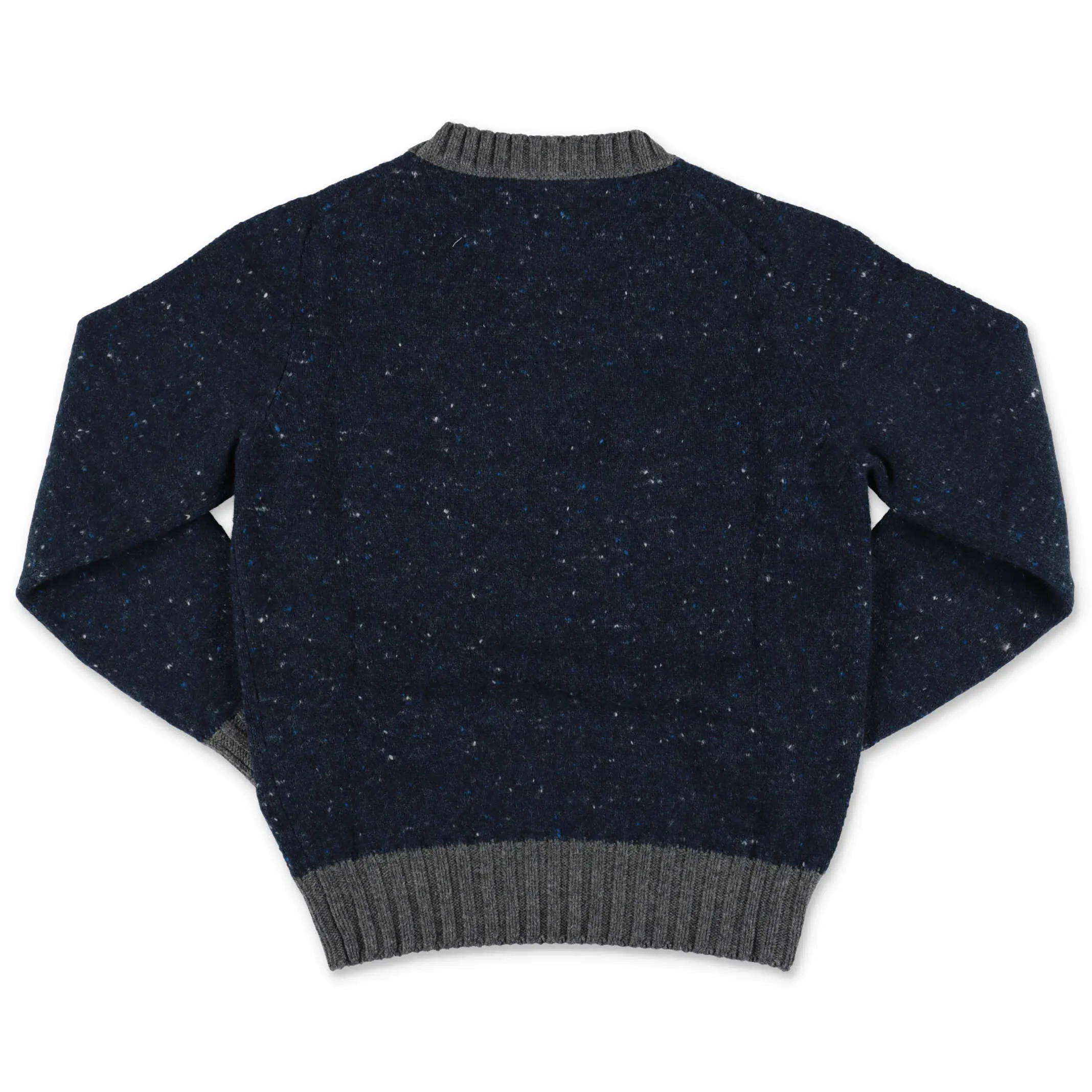 Brunello Cucinelli Kids Slogan Intarsia Knit Jumper