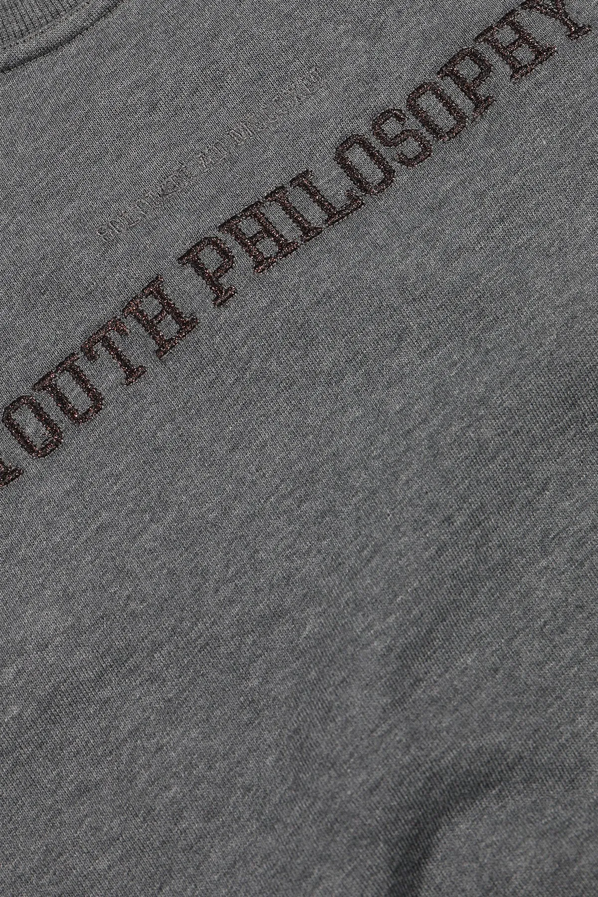 Brunello Cucinelli Kids Youth Philosophy Embroidered Sweatshirt