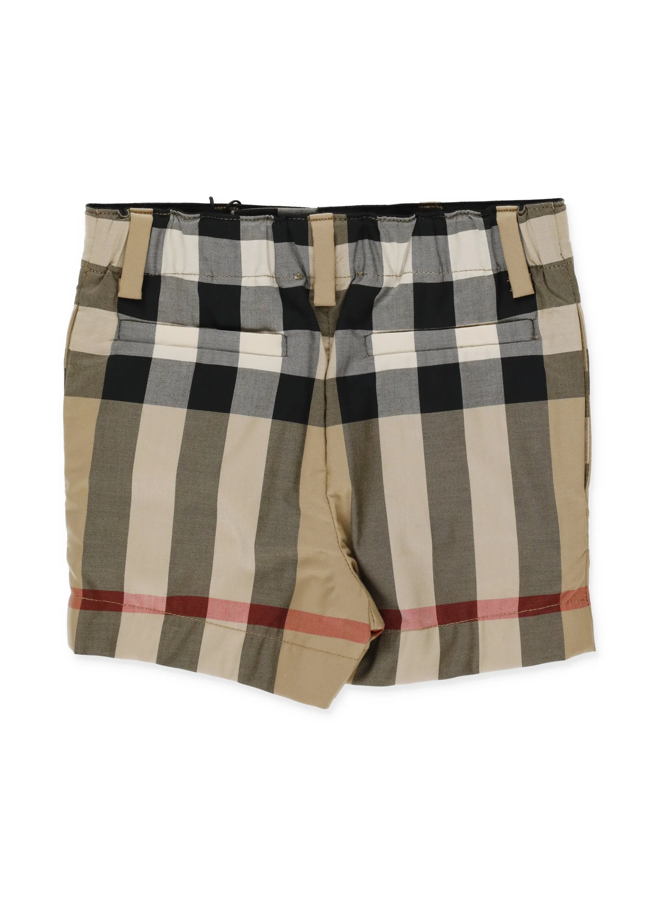 Burberry Kids Check Pattern Tailored Shorts