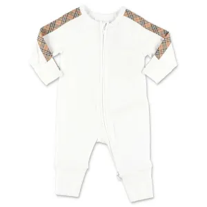 Burberry Kids Check Print Jumpsuit