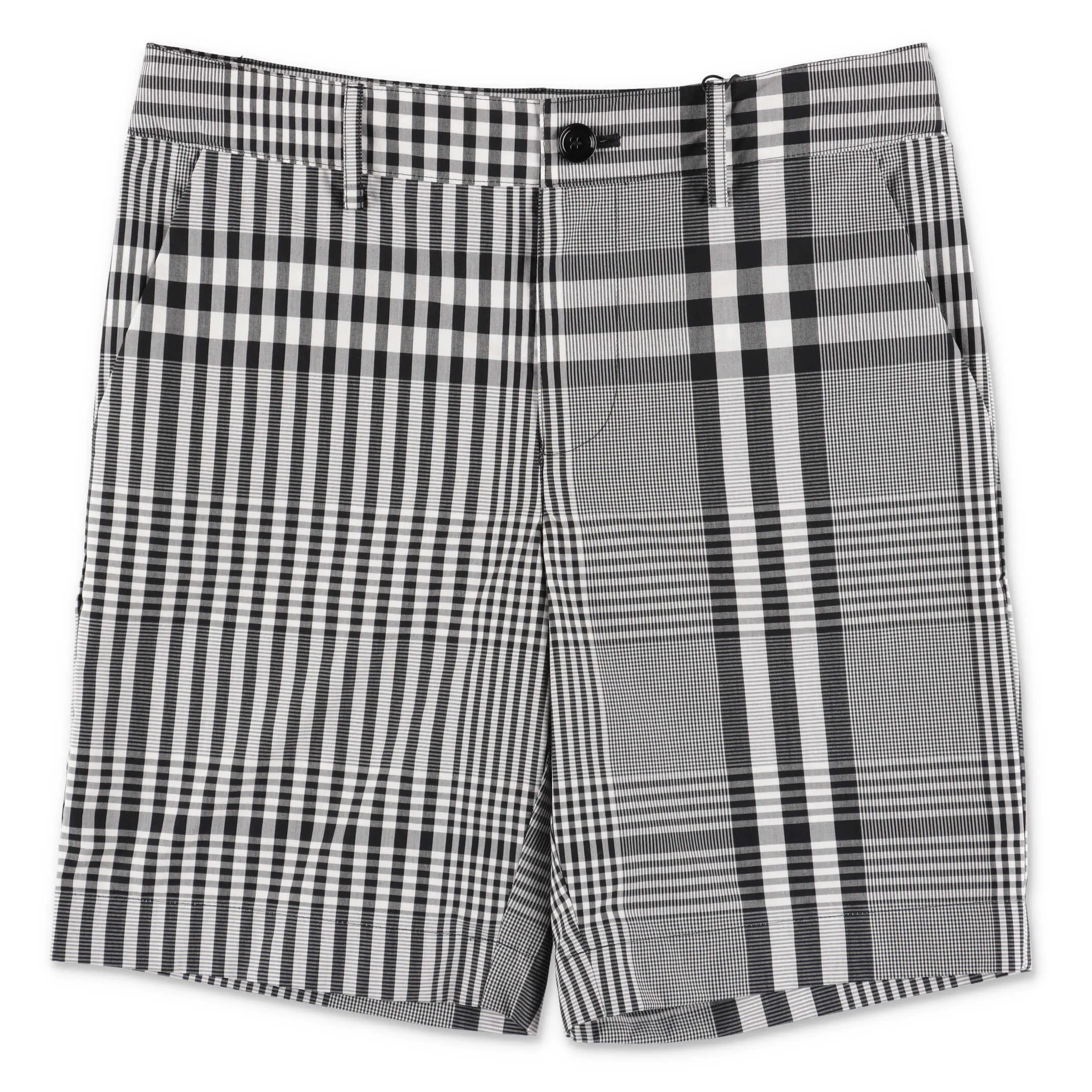 Burberry Kids Check Print Tailored Shorts