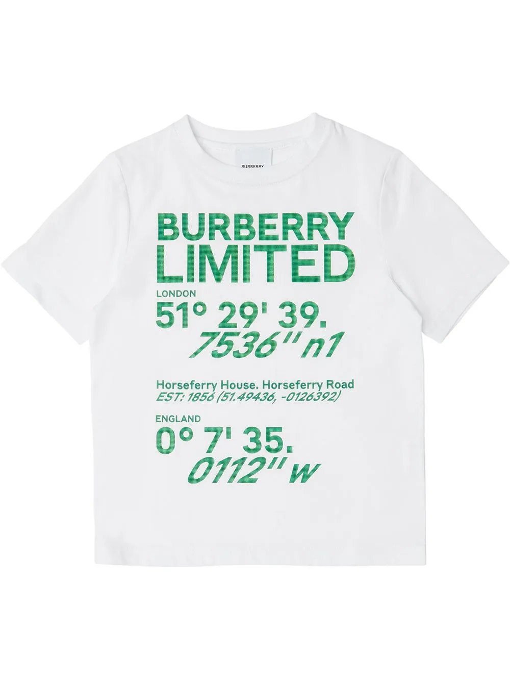 Burberry Kids Coordinated Print T-Shirt