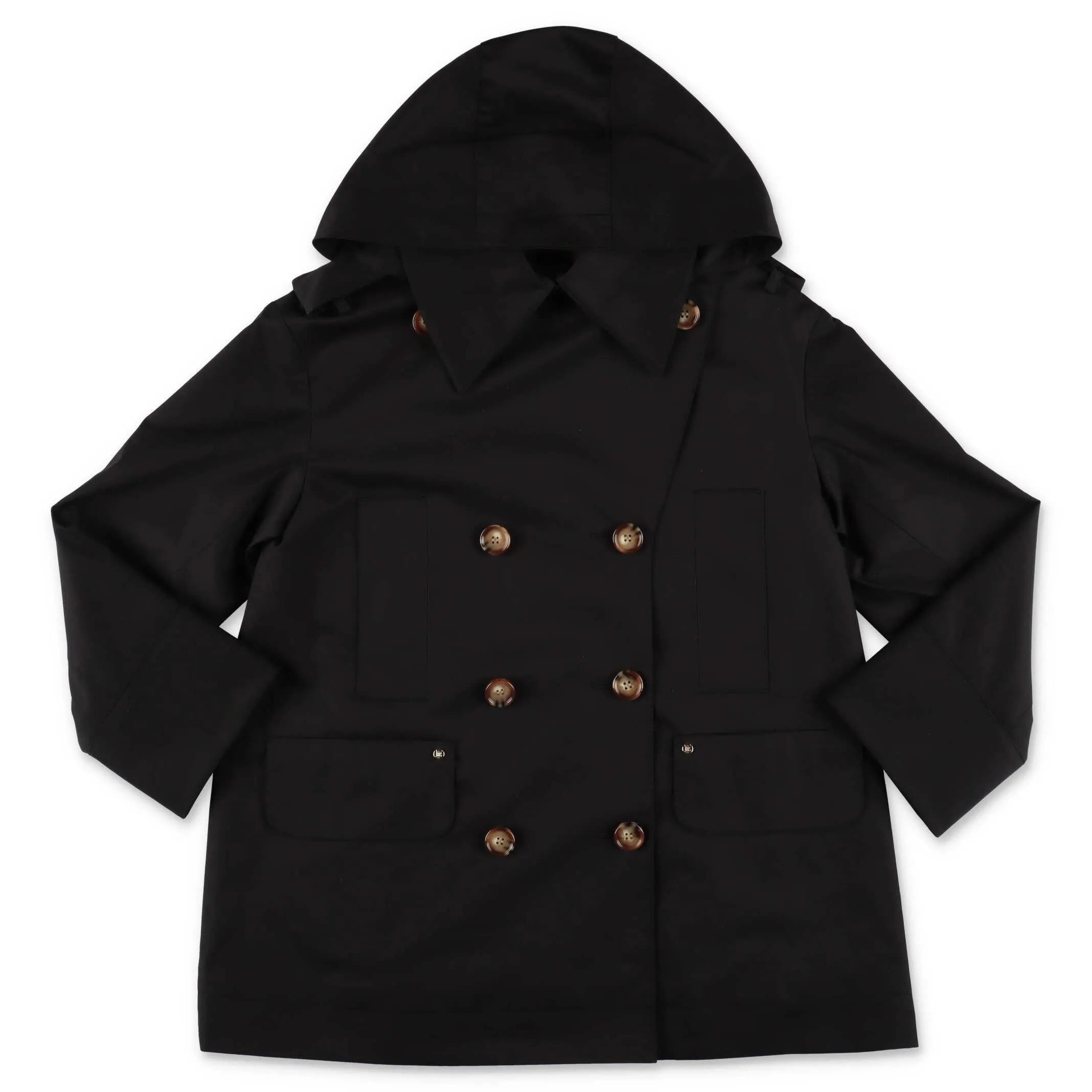 Burberry Kids Detachable Hood Trench Coat