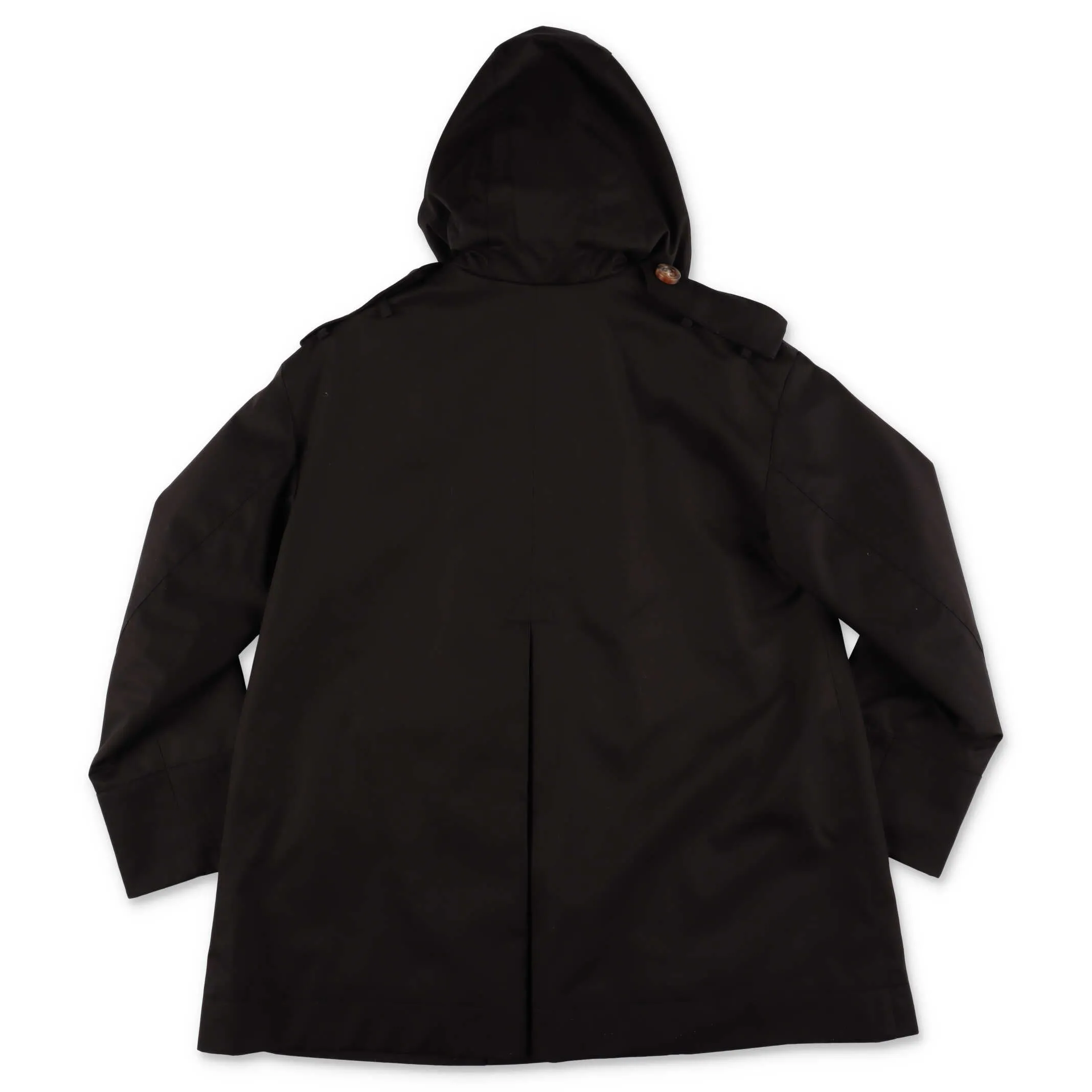 Burberry Kids Double Breasted Hooded Trench Coat