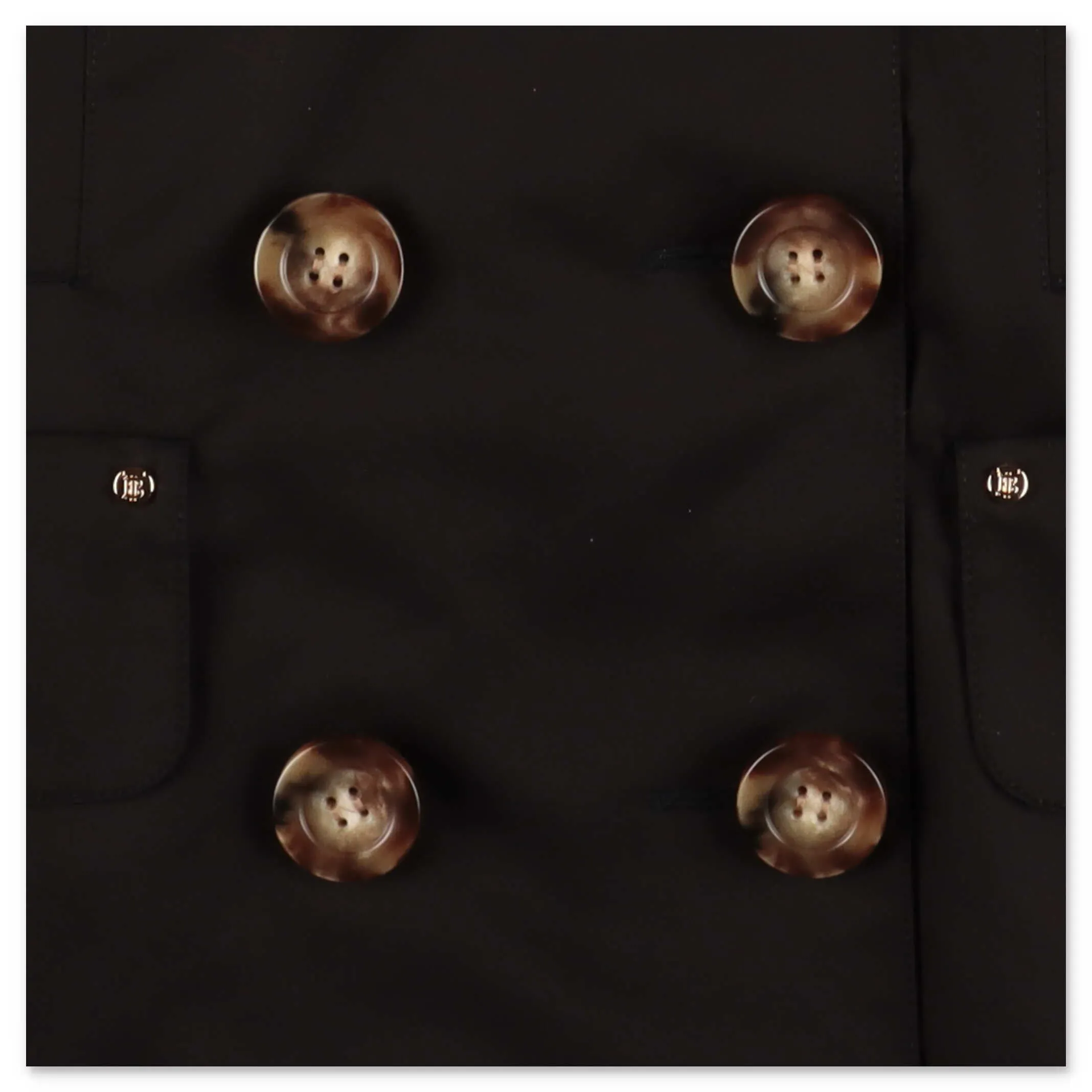 Burberry Kids Double Breasted Hooded Trench Coat