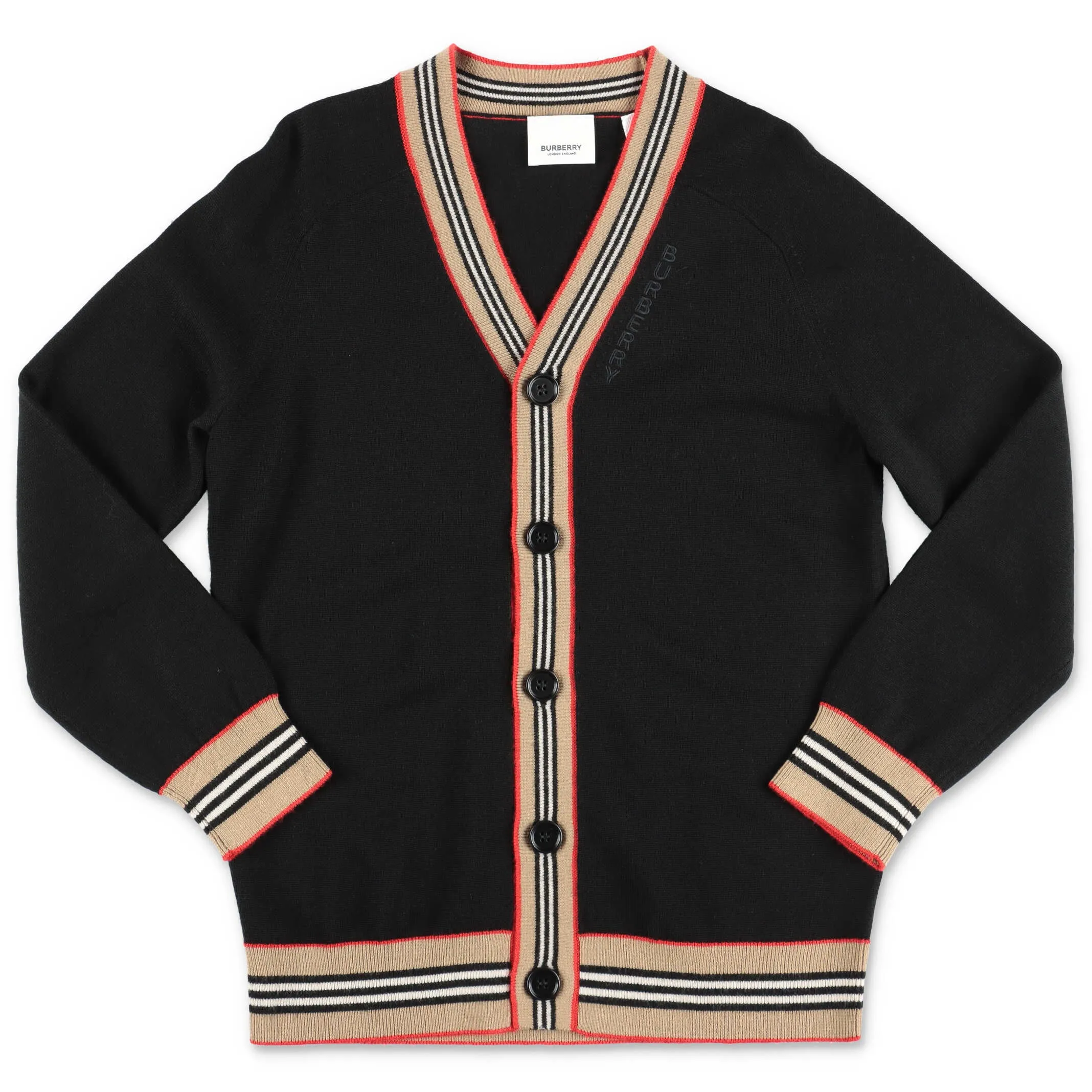 Burberry Kids Icon Stripe Cardigan