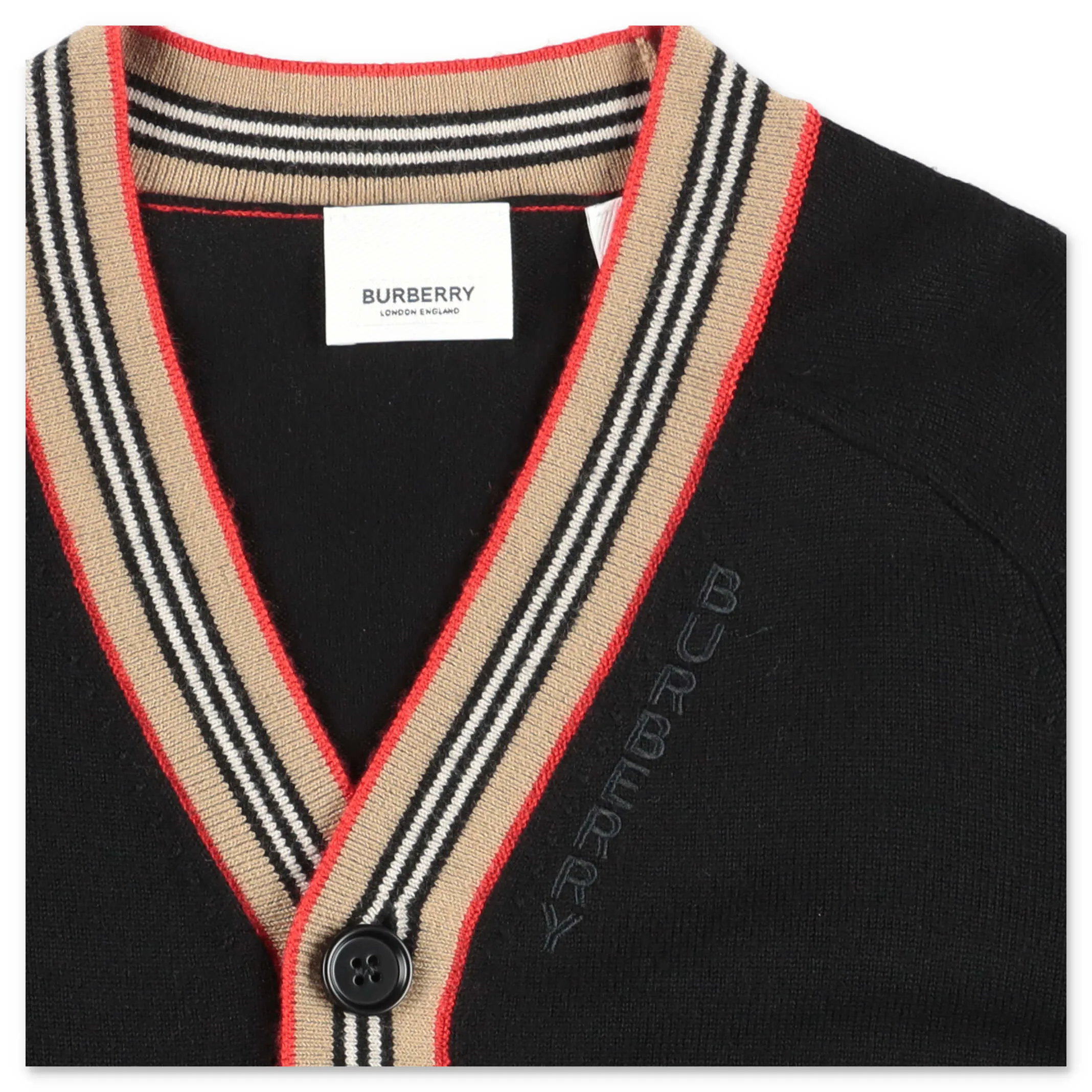 Burberry Kids Icon Stripe Cardigan