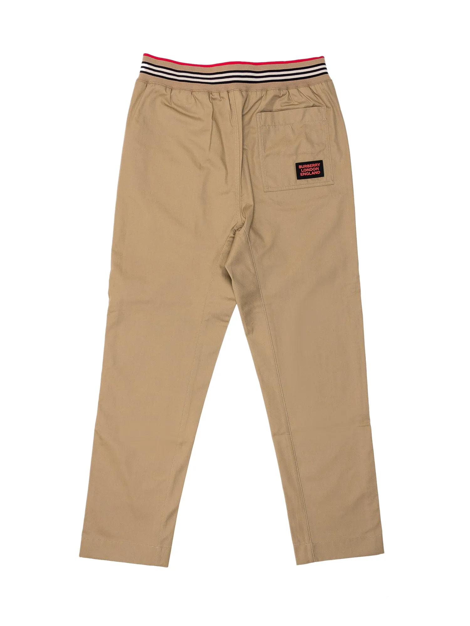 Burberry Kids Icon Stripe Drawcord Trousers