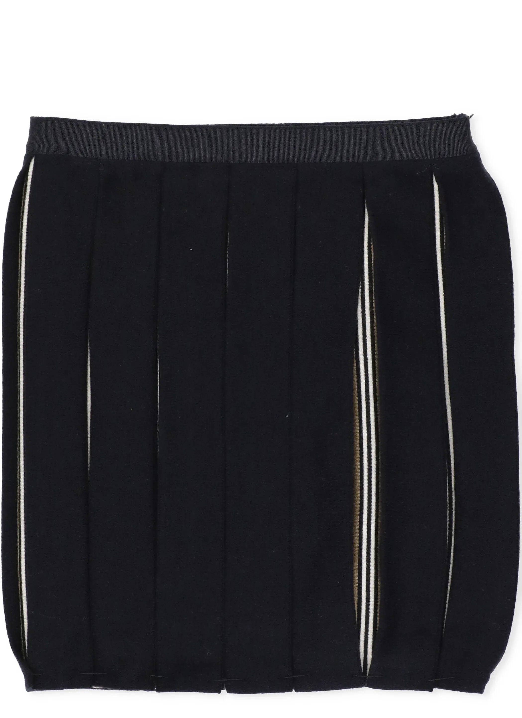 Burberry Kids Icon Stripe Pleated Skirt