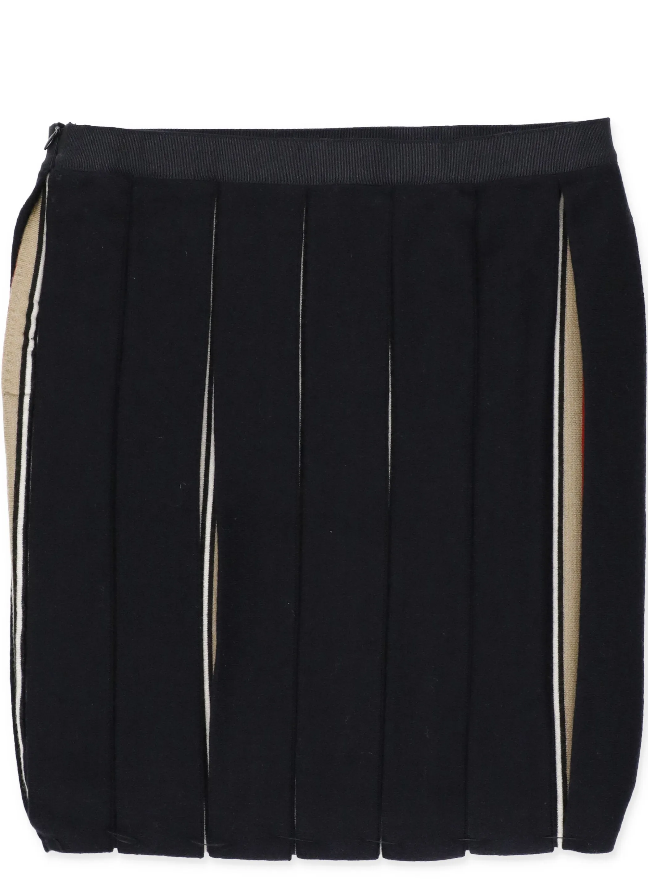 Burberry Kids Icon Stripe Pleated Skirt
