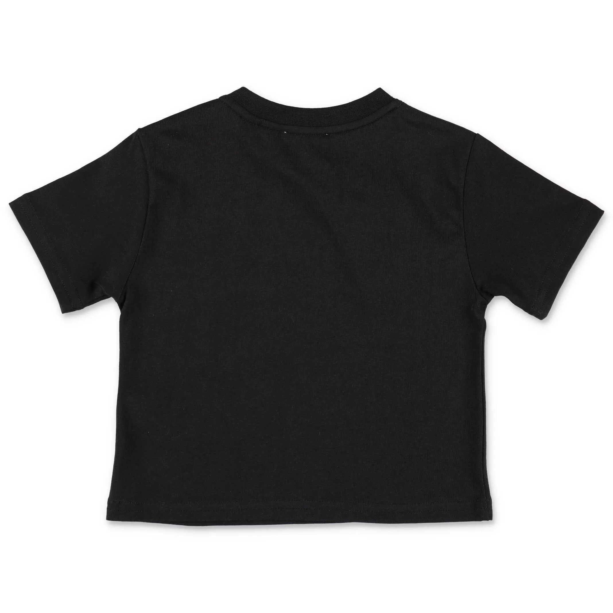 Burberry Kids Logo Embroidered Crewneck T-Shirt