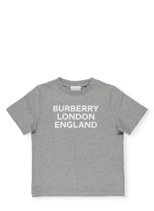 Burberry Kids Logo Print Crewneck T-Shirt