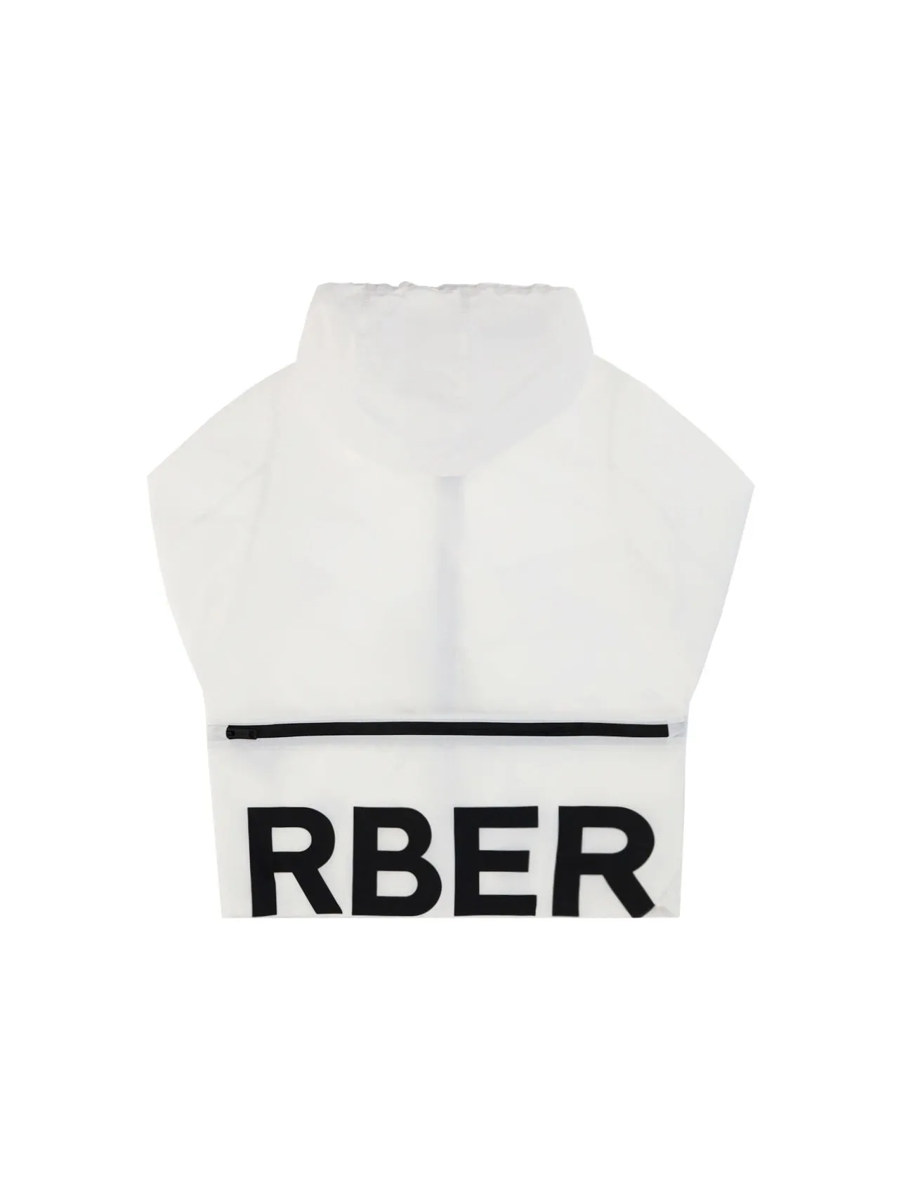 Burberry Kids Logo Print Hooded Jacket