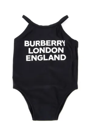Burberry Kids Logo Print Swimsuit