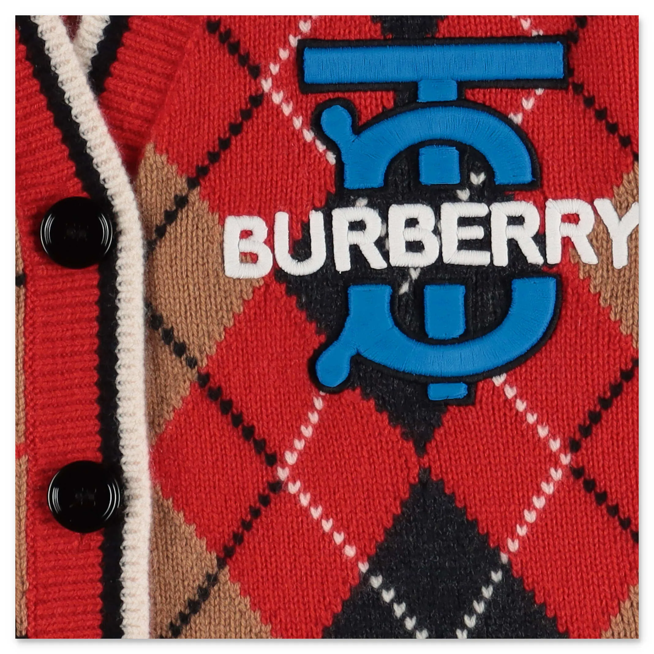 Burberry Kids Monogram Motif Cardigan