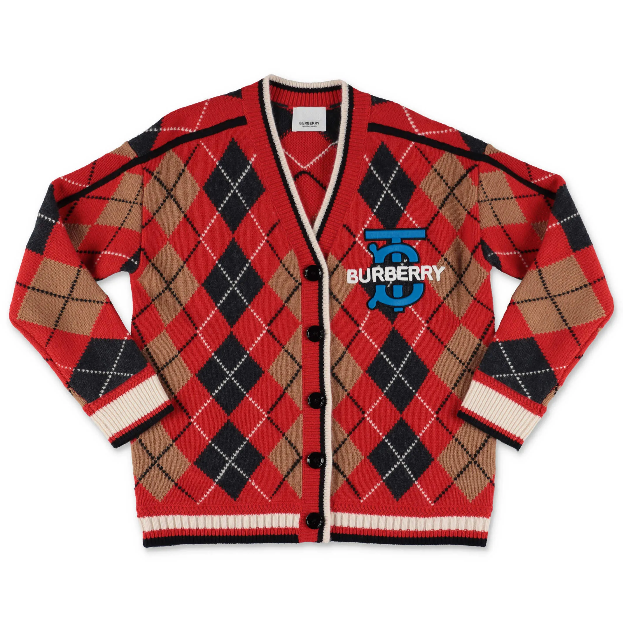 Burberry Kids Monogram Motif Cardigan