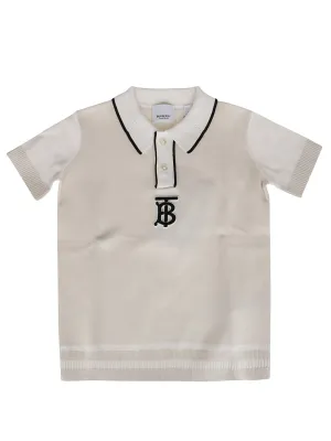 Burberry Kids Monogram Motif Polo Shirt