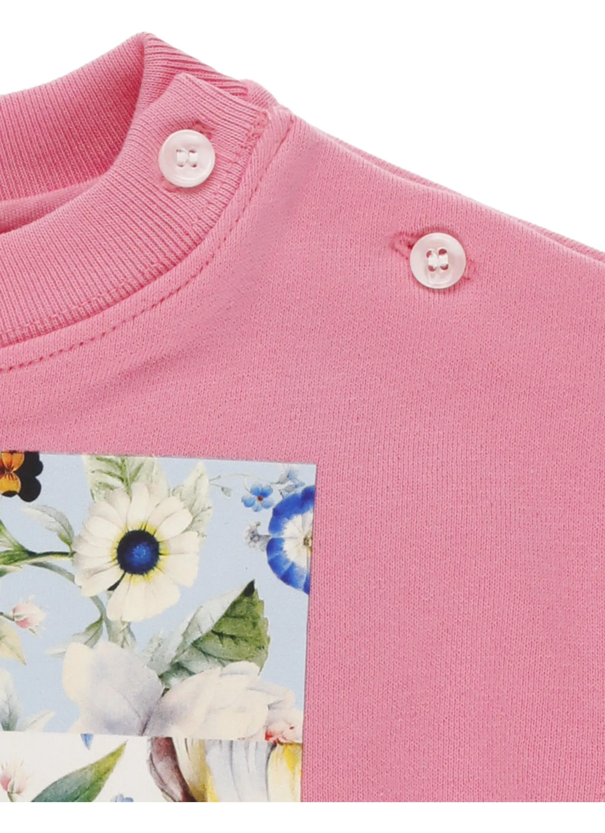 Burberry Kids Montage Print Crewneck Sweatshirt