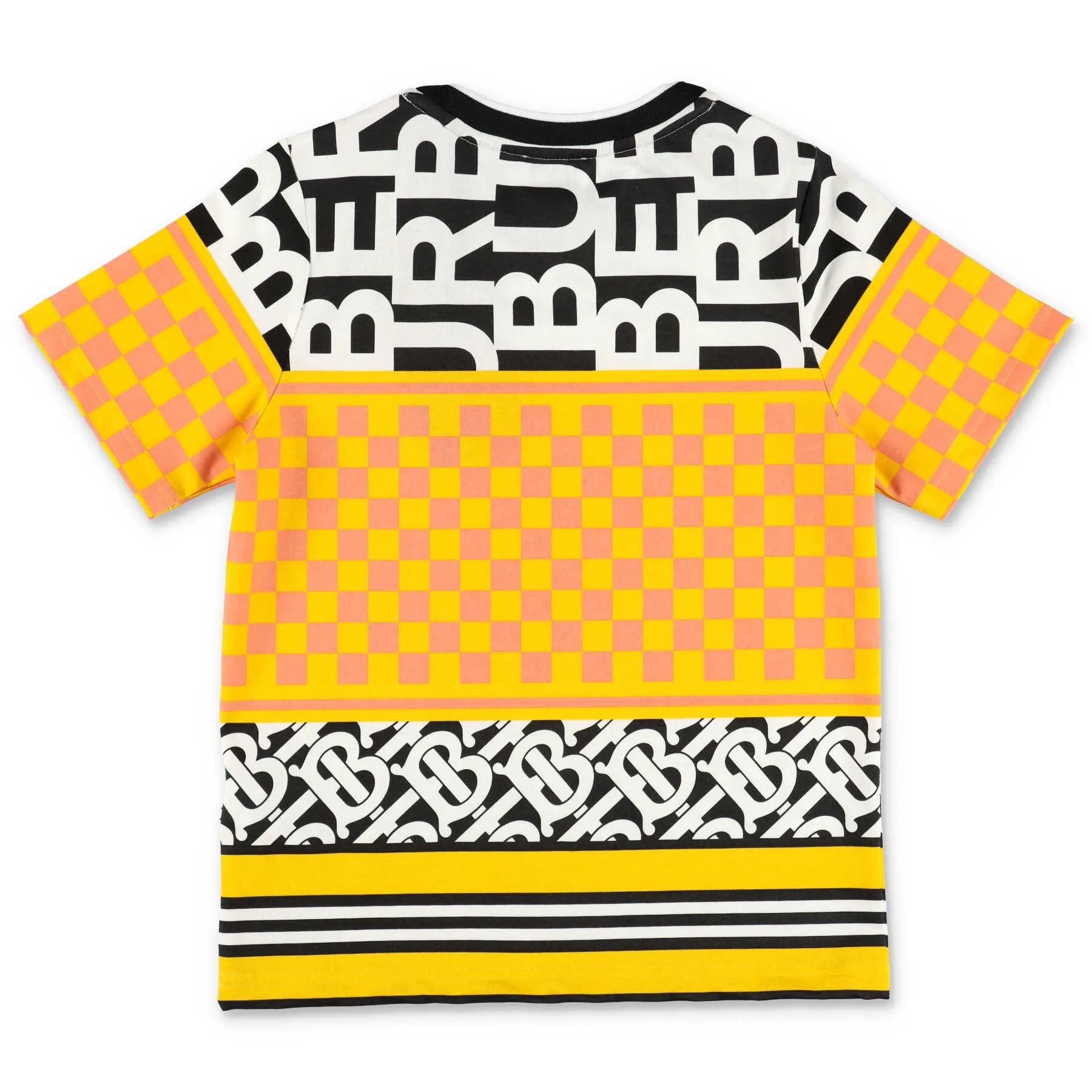 Burberry Kids Montage Print Crewneck T-Shirt