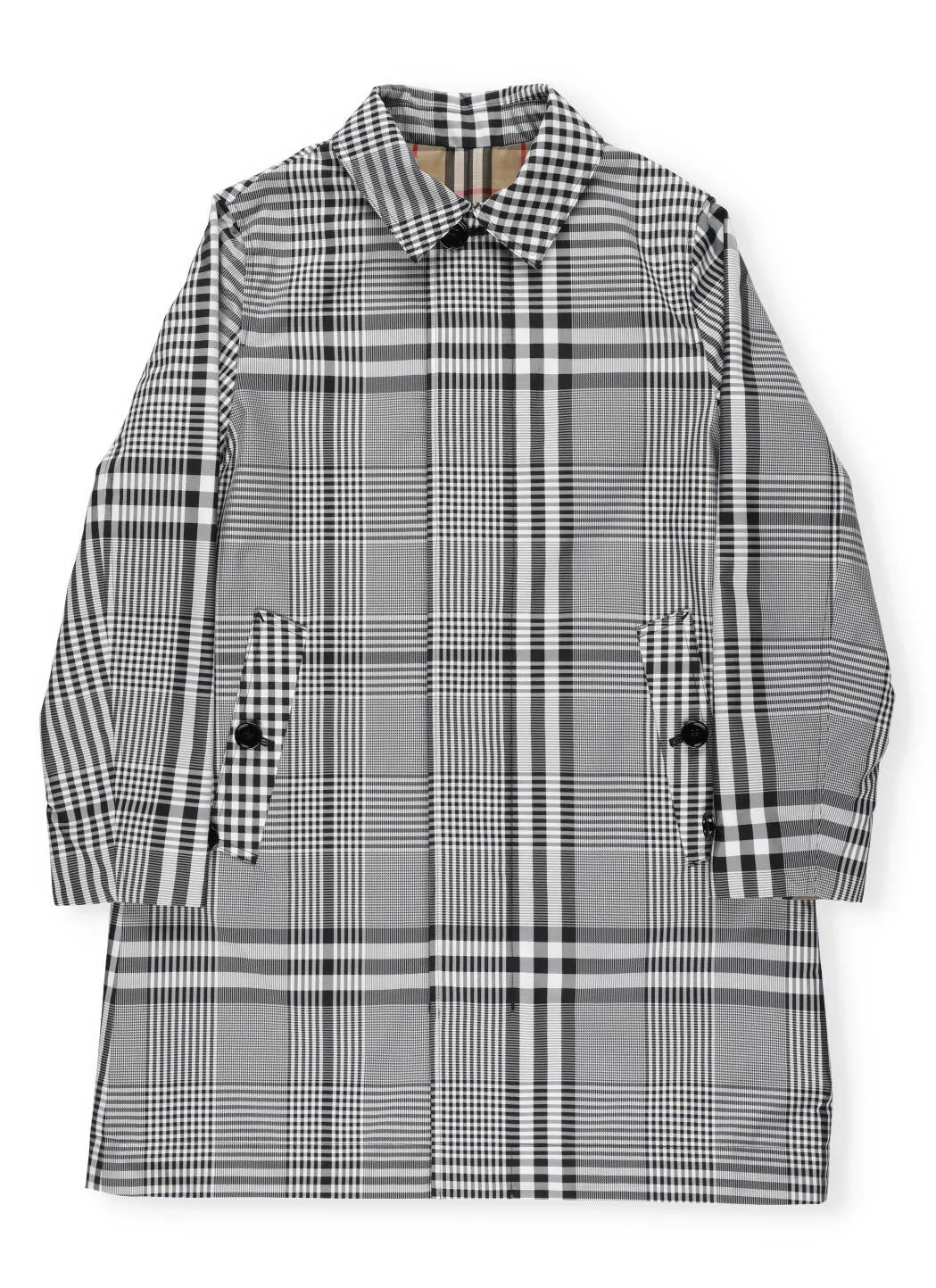 Burberry Kids Reversible Check Car Coat