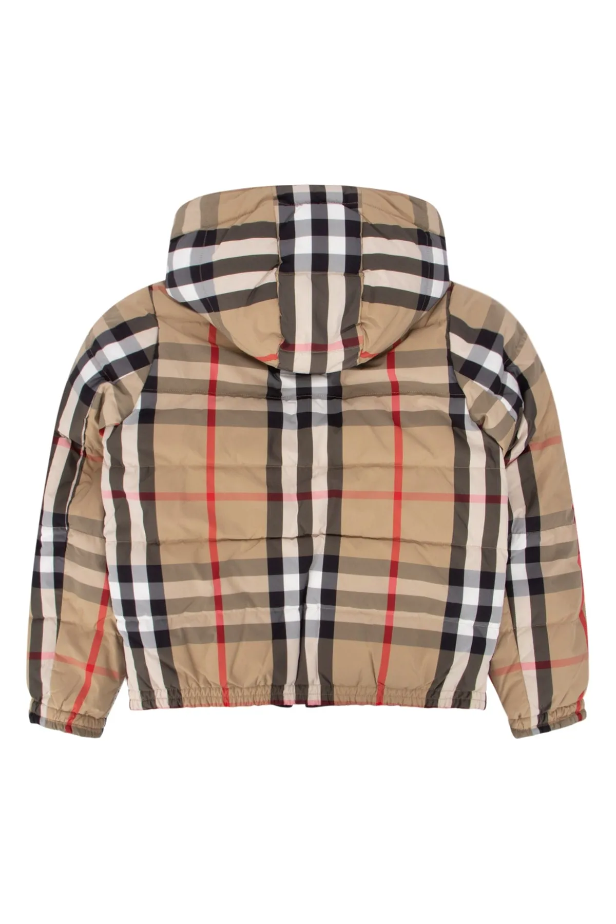 Burberry Kids Reversible Checked Puffer Jacket