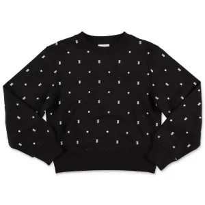 Burberry Kids Star And Monogram Motif Sweatshirt