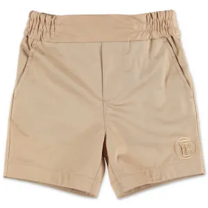 Burberry Kids TB Logo Embroidered Shorts