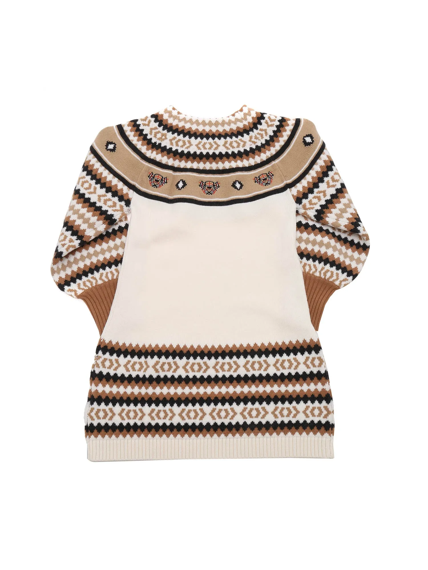 Burberry Kids Thomas Bear Intarsia Dress