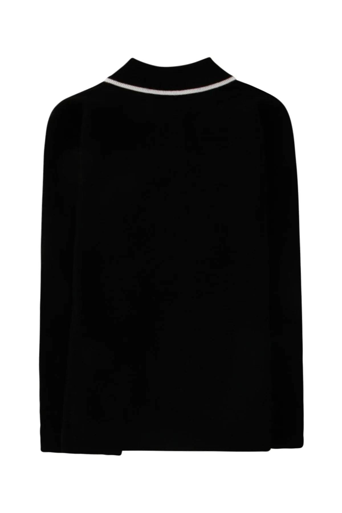 Burberry Kids Thomas Bear Long-Sleeve Polo Shirt