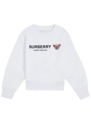 Burberry Kids Thomas Bear Motif Sweatshirt