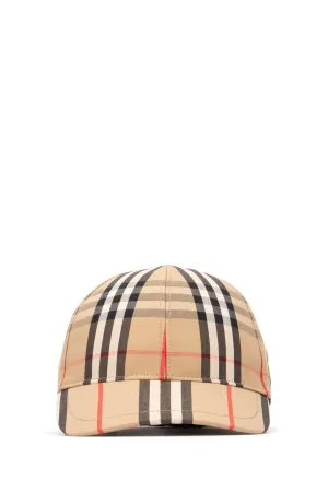 Burberry Kids Vintage Check Baseball Cap