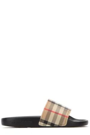 Burberry Kids Vintage Check Open Toe Sandals