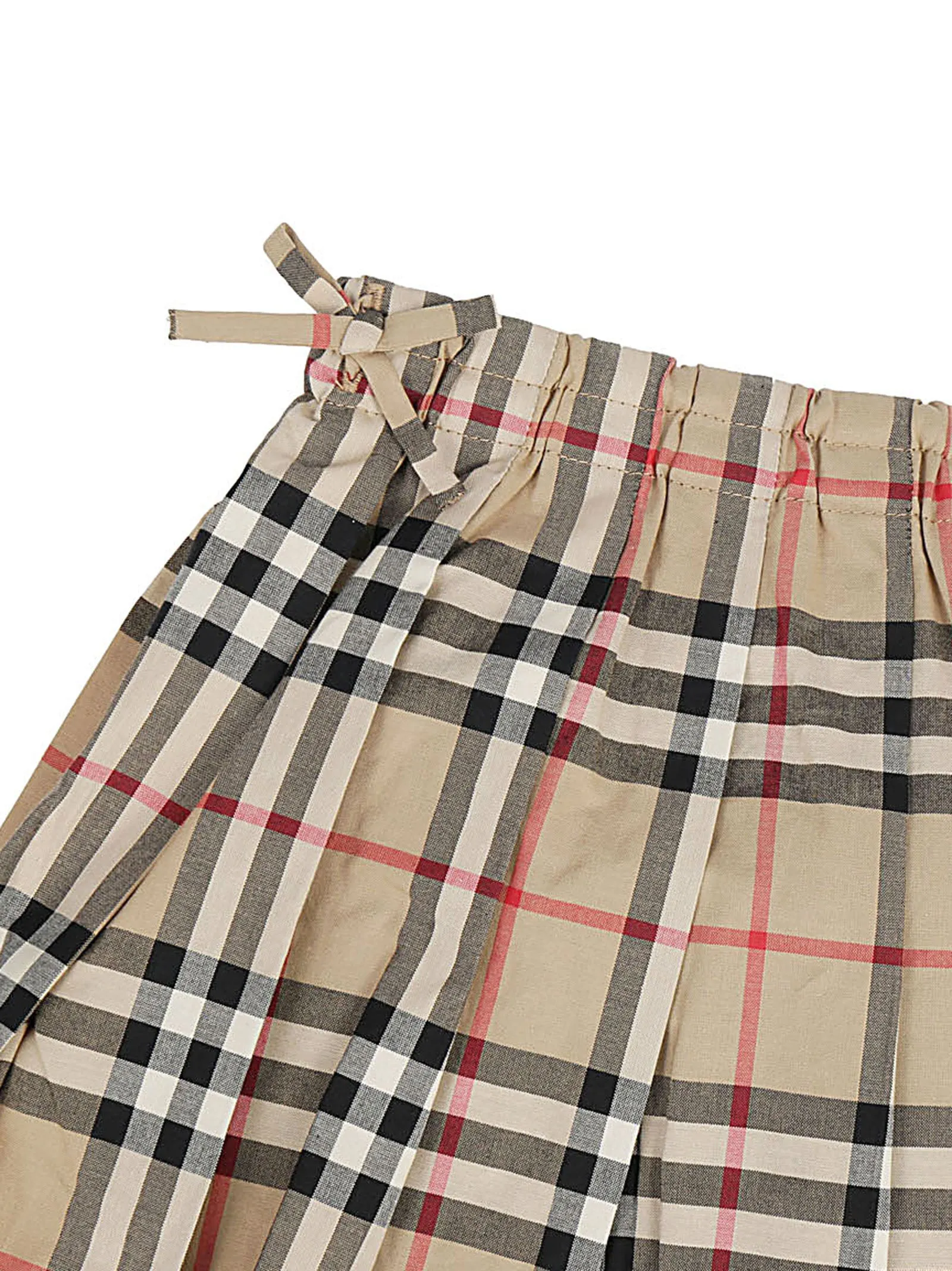 Burberry Kids Vintage Check Pleated Skirt