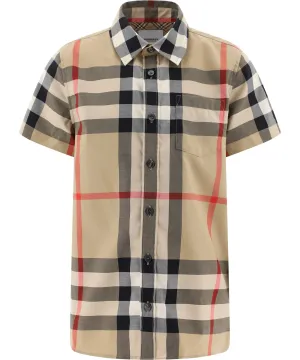 Burberry Kids Vintage Check Short-Sleeve Shirt