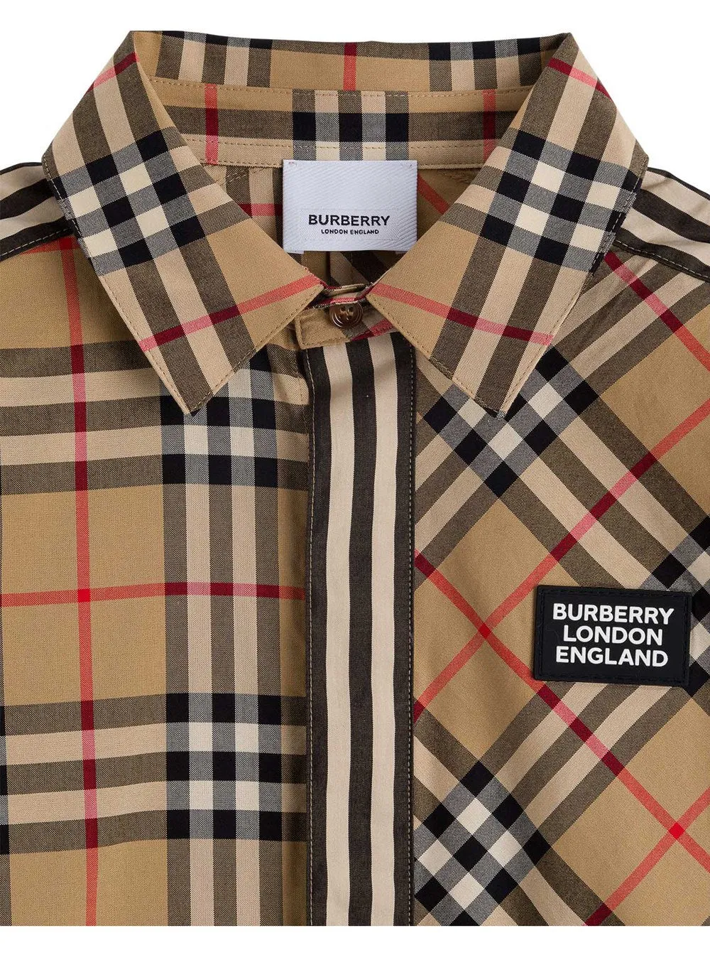Burberry Kids Vintage Check Short Sleeve Shirt