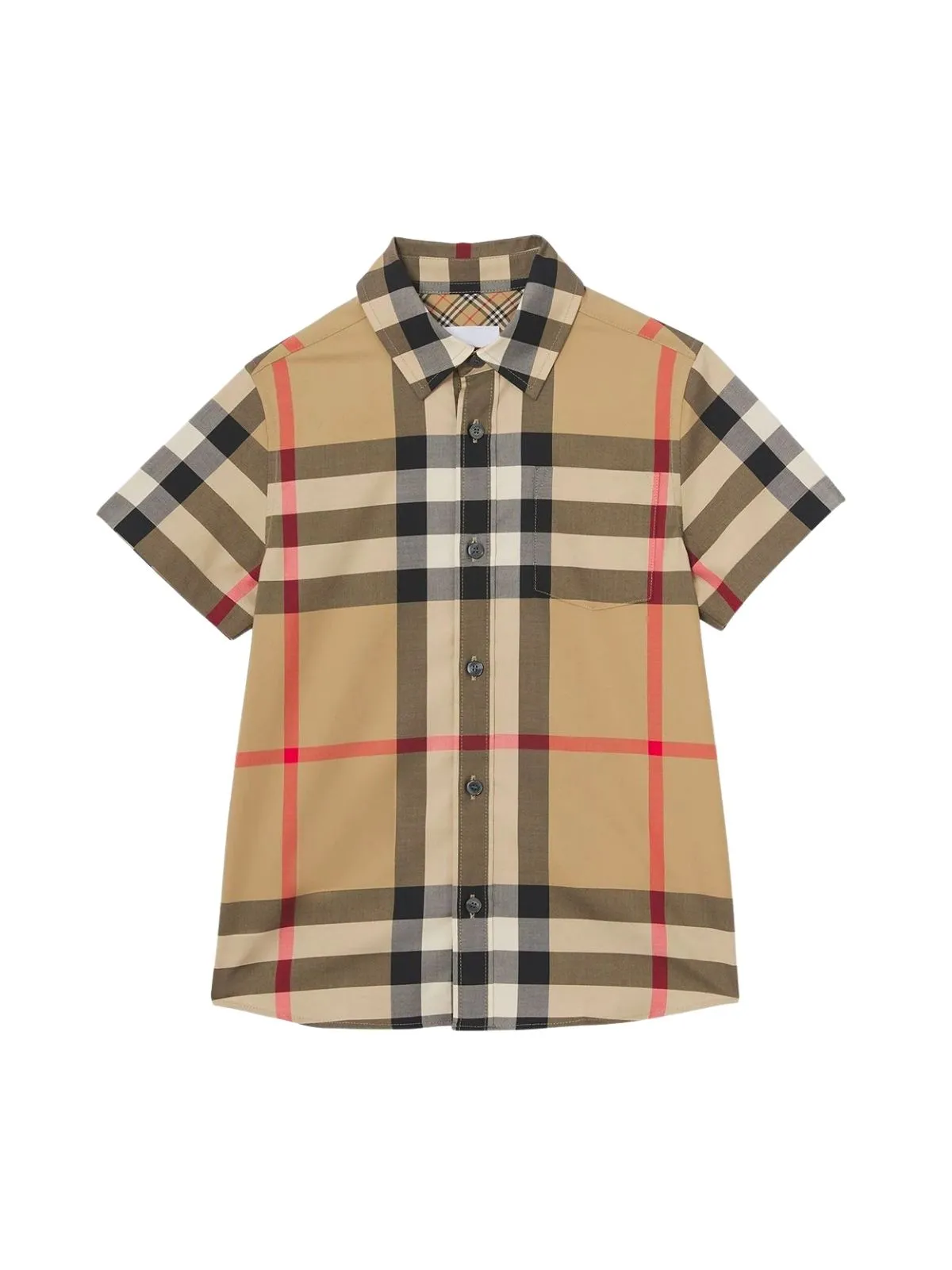 Burberry Kids Vintage Check Short-Sleeve Shirt