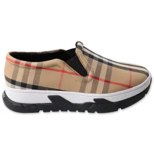 Burberry Kids Vintage Check Sneakers
