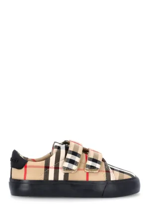 Burberry Kids Vintage Check Sneakers