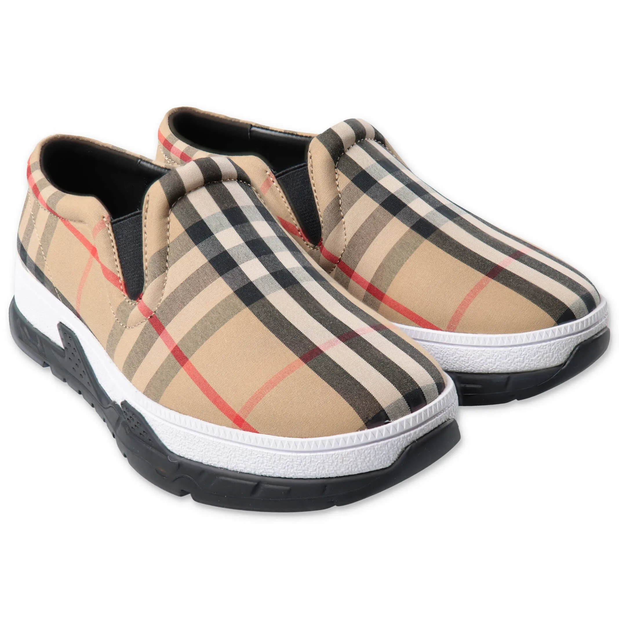 Burberry Kids Vintage Check Sneakers